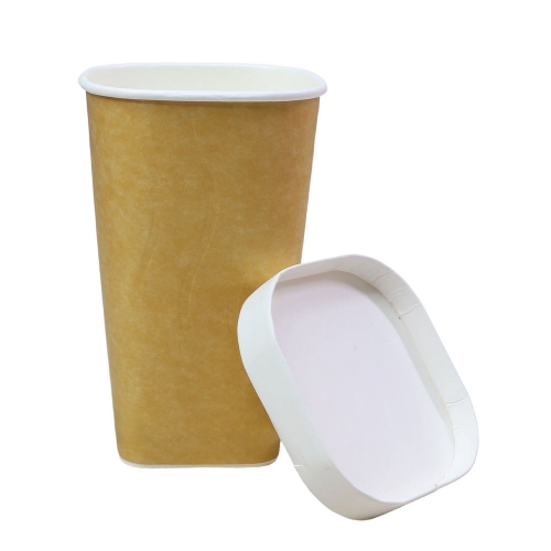 10oz12oz16oz22oz Square Paper Cup