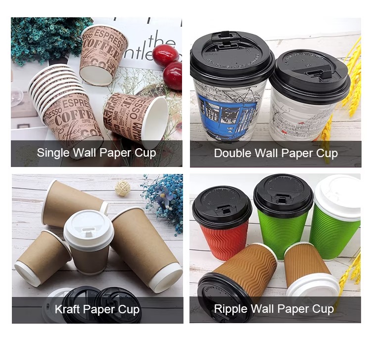Disposable Gold Foil Paper Cup