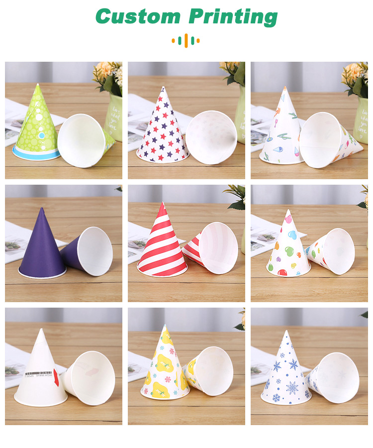 Custom Paper Cone Cup