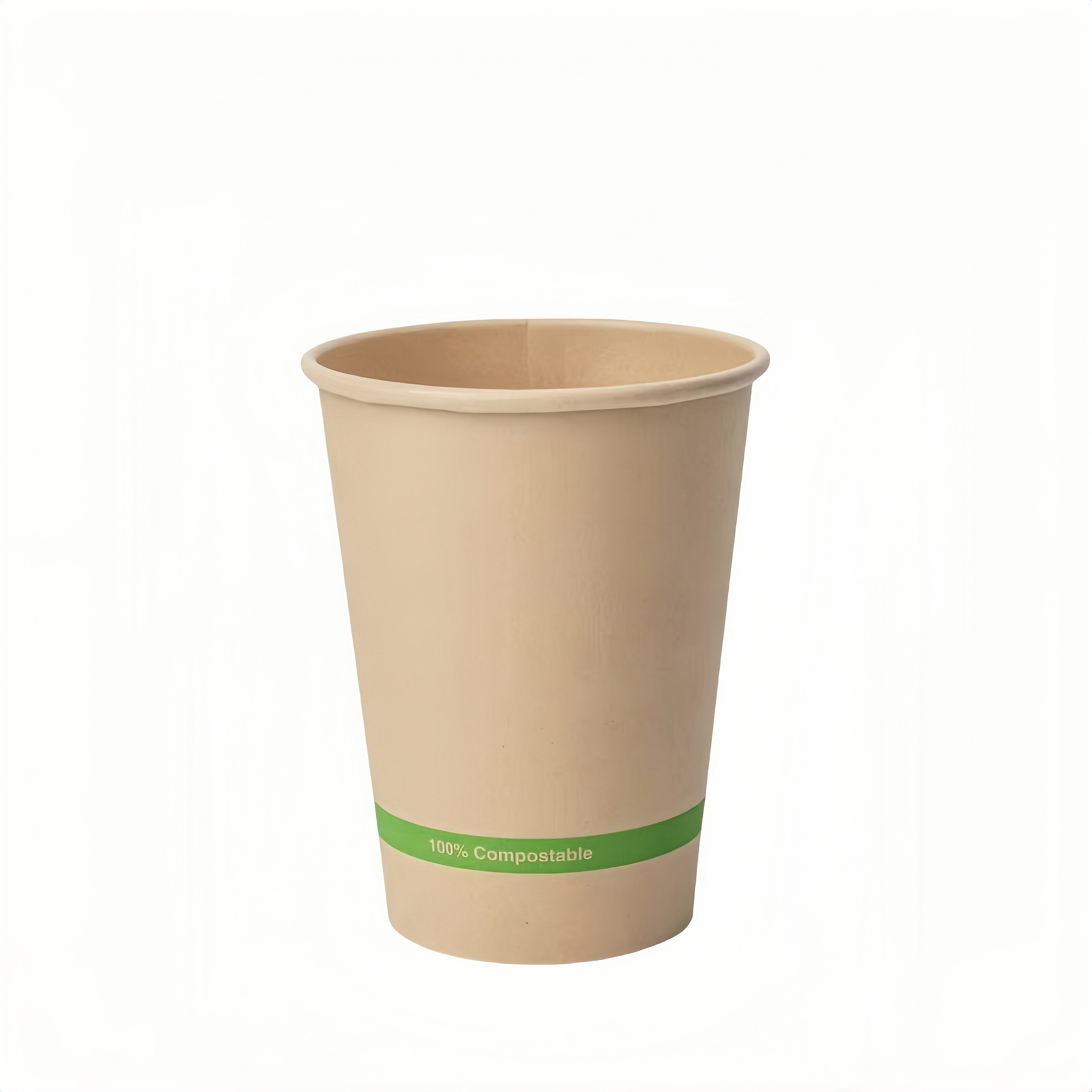 Custom Wholesale Hot Coffee Bamboo Pulp Paper Cup